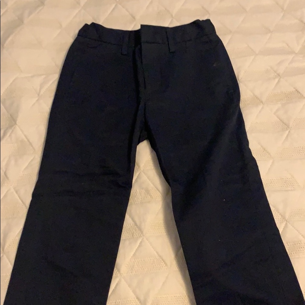 Kids Khaki Pants - Navy - Crewcuts - Size 5